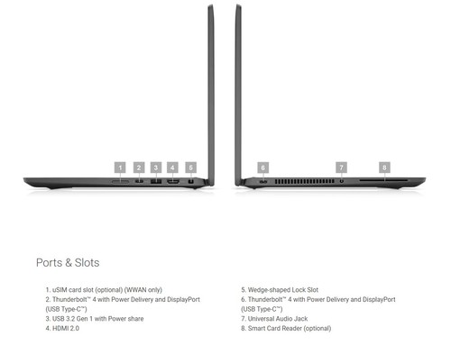 Dell Latitude 7430 Laptop 14” 10-Core i7 4.8GHz 16GB 512GB SSD Windows 11 Pro - Picture 4 of 7