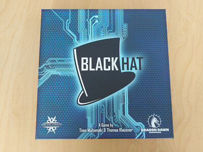 Black Hat (English/German) - Dragon Dawn - Brettspiele Sammlung-Konvolut