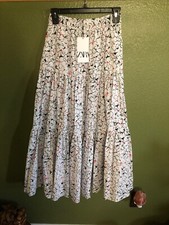 100 Authentic ZARA Floral Print Skirt 69.90 Tax Size: S-M