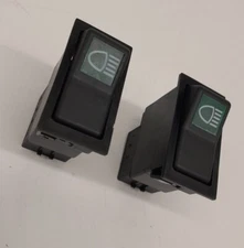 2x Illuminated Rocker Switch OFF-ON   Fits Kioti