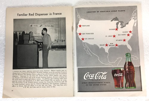 COCA~COLA VINTAGE AUGUST 1945 THE RED BARREL - Picture 16 of 18