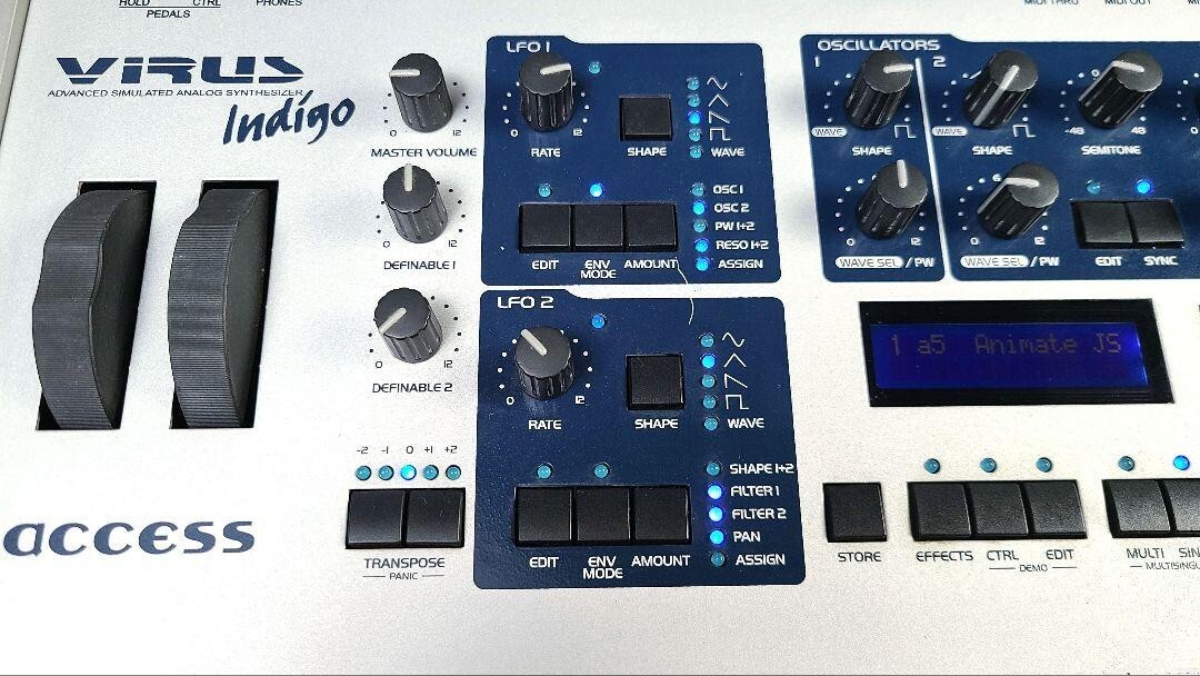 鍵盤楽器 access virus indigo2 Access Virus Indigo 2 / Virus