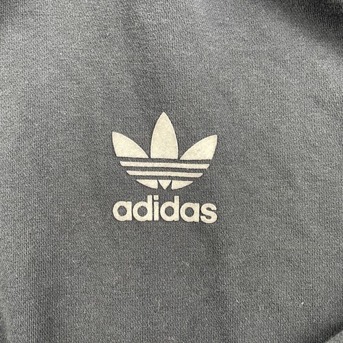 Adidas Sweater Womens Medium Black White Striped Pullover Hoodie Tricot Ladies - Picture 5 of 10