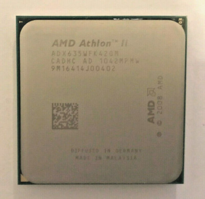 AMD Athlon II X4 635 -ADX635WFK42GM- 2.90GHz - Socket AM2+/AM3 #290-