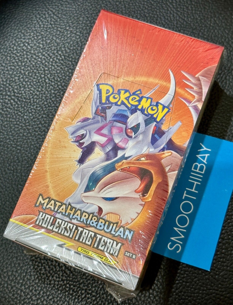Pokemon Sun & Moon Tag Team AC3B Booster Box RARE NEW SEALED