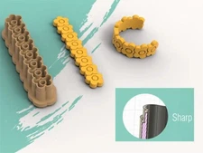 Flower Hoop Long Polymer Clay Cutter