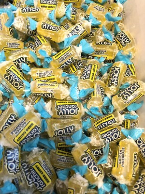 Jolly Ranchers GOLDEN PINEAPPLE candy 2 POUNDS LBS  bulk hard Candy 2027 NEW