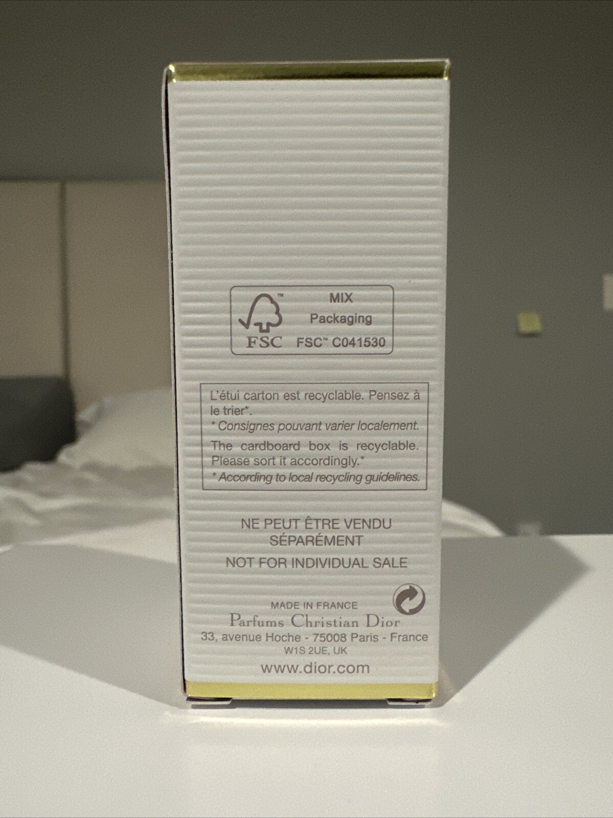 J'adore Infinissime Eau De Parfum 5ml/0.17oz Mini Dabbler/Splash Brand New