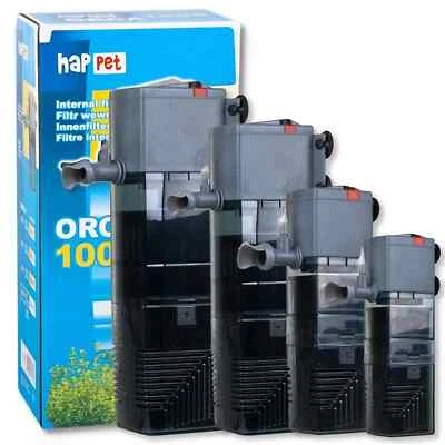Happet ORCA Serie Aquarium Innenfilter, Bio Nano Kompakt Filter Aktivkohle