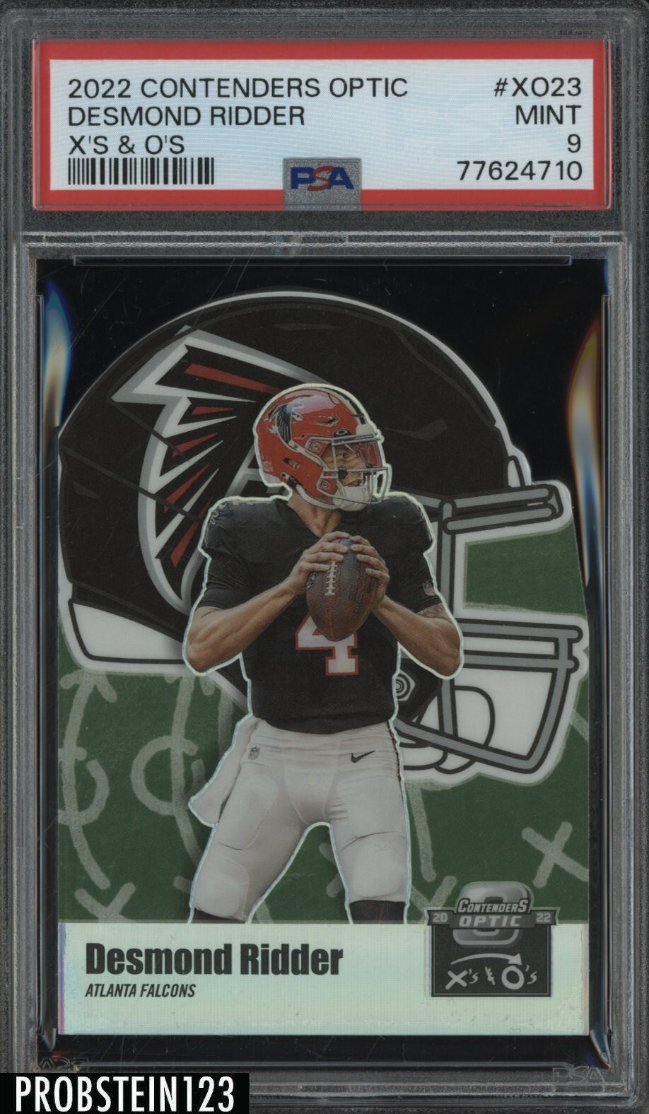 Desmond Ridder Panini Contenders Optic X's & O's #XO23 Base