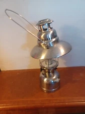 Modern LED battery operated Petromax Lantern, Silver Color (Br)