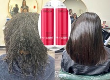 keratin treatment on hair