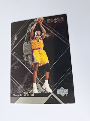 SHAQUILLE O`NEAL 2000 Upper Deck Black Diamond #37 L.A. LAKERS