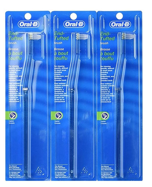 Oral B B Specialty Toothbrush, End Tufted Brush Tapered Pack of 6 for