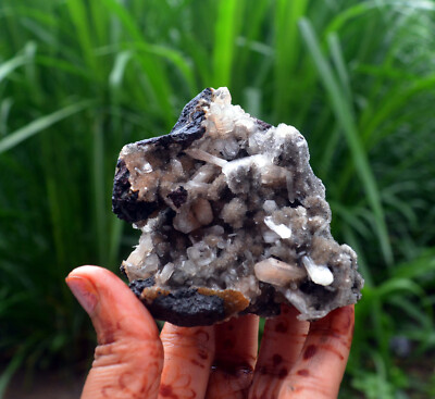 stilbite crystals & matrix minerals specimen s-9