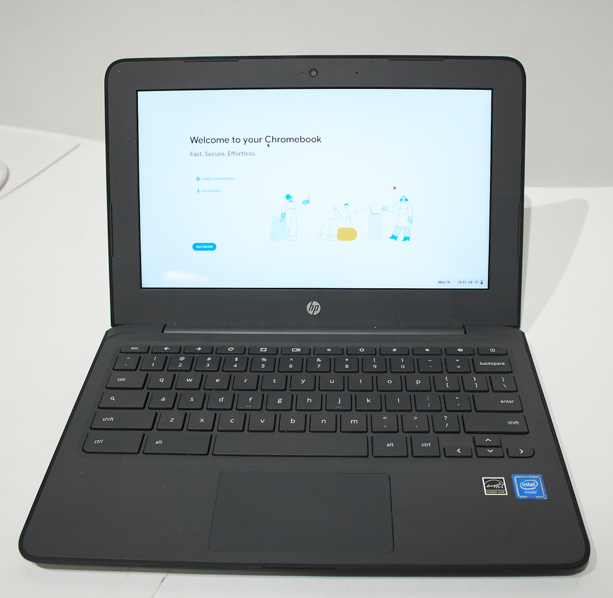 HP Chromebook 11 G6 11.6" Celeron N3350 1.10GHz (Touchscreen) 4GB 16GB (Fair - Foto 2