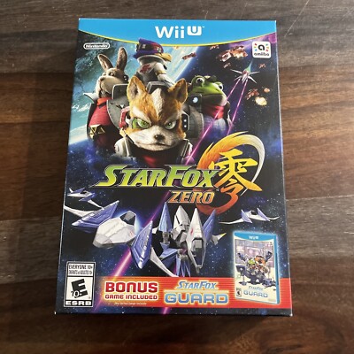 Star Fox Zero + Star Fox Guard (Wii U, 2016) Brand New