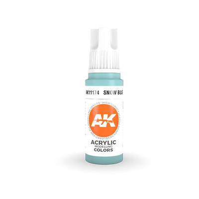 AK Interactive 3G Acrylic Snow Blue 17ml