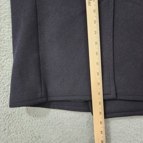 Vintage US Navy Pea Coat Mens 40R Wool Kersey Blue Pembroke Issued Double Breast - Picture 14 of 16