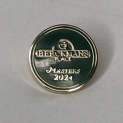 2024 Masters Berckmans Place Lapel Pin New in Package