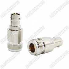 10x N-Type Female Jack To BNC Female Jack Straight Coaxial RF Connector Adapter