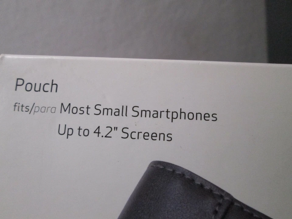 Nova Bolsa Verizon Capa Protetora de Couro Autêntica Compatível com Smartphone Maioria Pequeno - Imagem 2 de 4