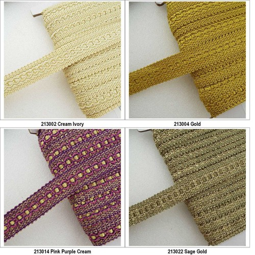 30mm Gimp Braid Upholstery Trim Edging Costume 9 Colours Buy 1 2 or 4m+ 601D - Picture 3 of 15