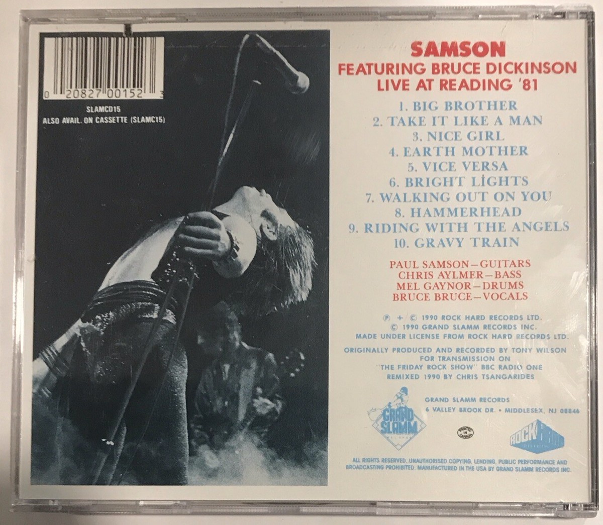 SAMSON / サムソン / LIVE AT READING '81 Live at Reading '81 - Samson | Album | AllMusic