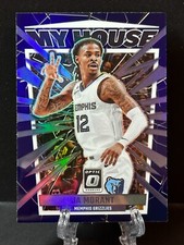 2023-24 Ja Morant Panini Optic My House Insert Purple Parallel Grizzlies