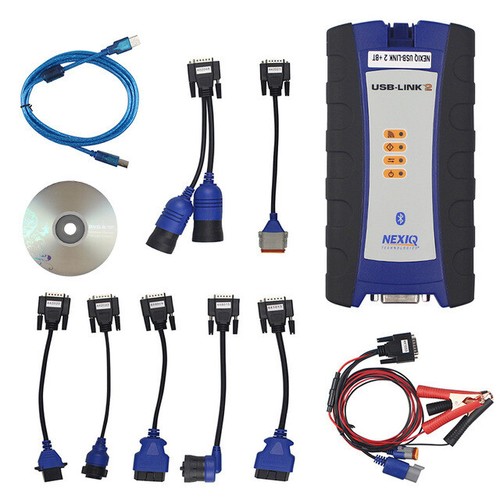 NEXIQ-2 Diagnostic-Tool Diesel Truck Scanner USB Bluetooth Link OBDII Heavy Duty - Picture 5 of 14