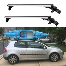 For Vw Rabbit 48 Car Top Roof Rack Aluminum Cross Bar Cargo Luggage Carrier