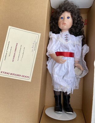 Julie Good Kruger Doll in original Box 22'' Victorian Christmas 564/1000