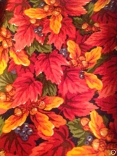 Longaberger 1995 SOA Basket of Plenty Basket Liner - Fall Foliage - OTE