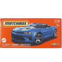 Matchbox Power Grabs '16 Chevy Camaro Convertible 31/100 HVR28 1:64
