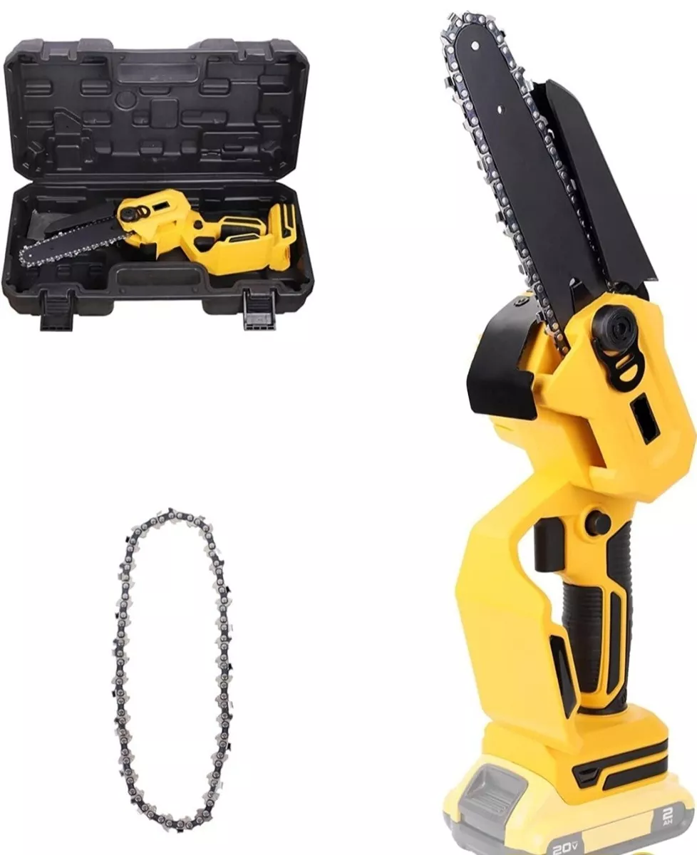 18v 6inch Cordless Chainsaw For Dewalt Battery Wood Cutting