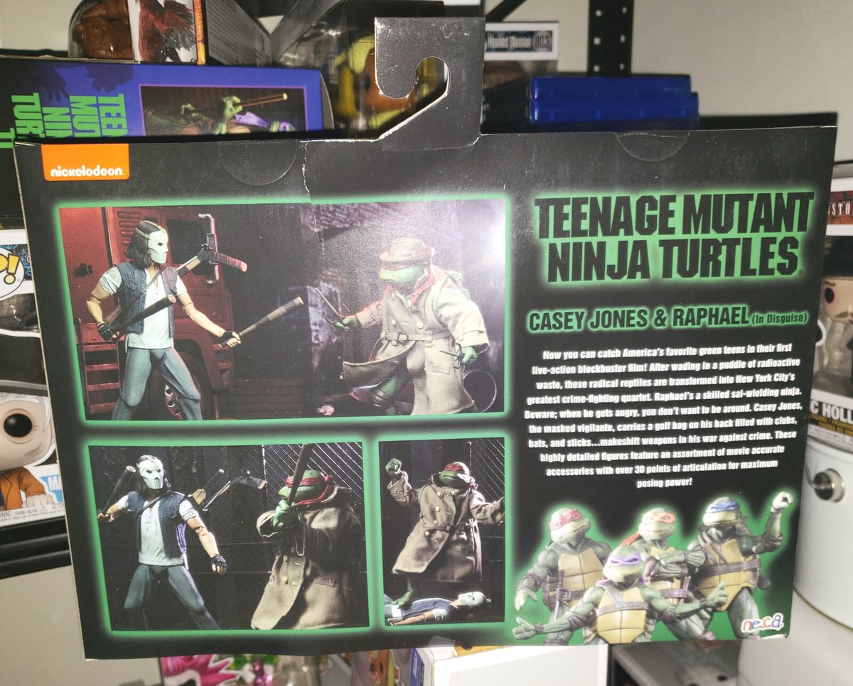 NECA Teenage Mutant Ninja Turtles Casey Jones & Raphael