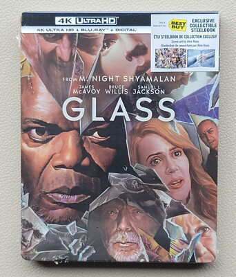 Glass Best Buy Limited Edition Collectible Steelbook 4K Ultra HD Movie