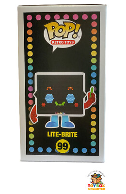 Funko POP! - RetroToys Lite Brite 99 Games AD Icons GPK WWE Leucht Zeichenbrett