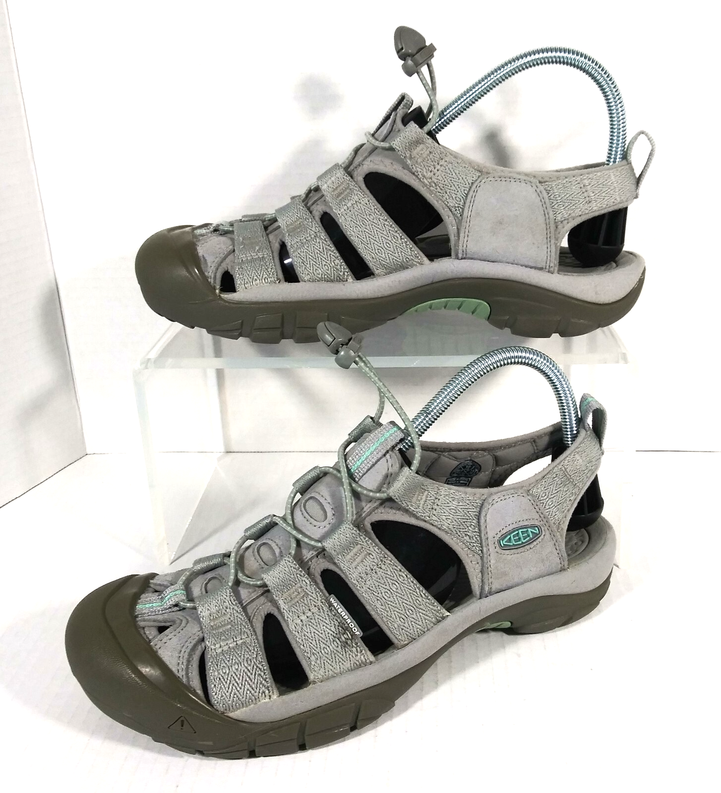 Sandali Keen Newport H2 1022802 donna taglia 10 grigio onda oceanica impermeabili escursionismo