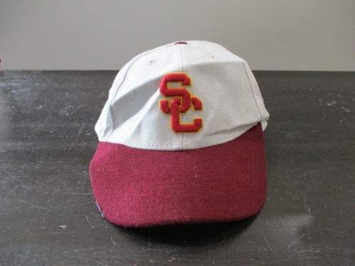 VINTAGE USC Trojans Hat Cap Strap Back 