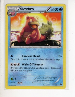 SLOWBRO BREAKPOINT SET POKEMON CARD 20/122 NM/M | eBay SLOWBRO BREAKPOINT SET POKEMON CARD 20/122 NM/M | eBay