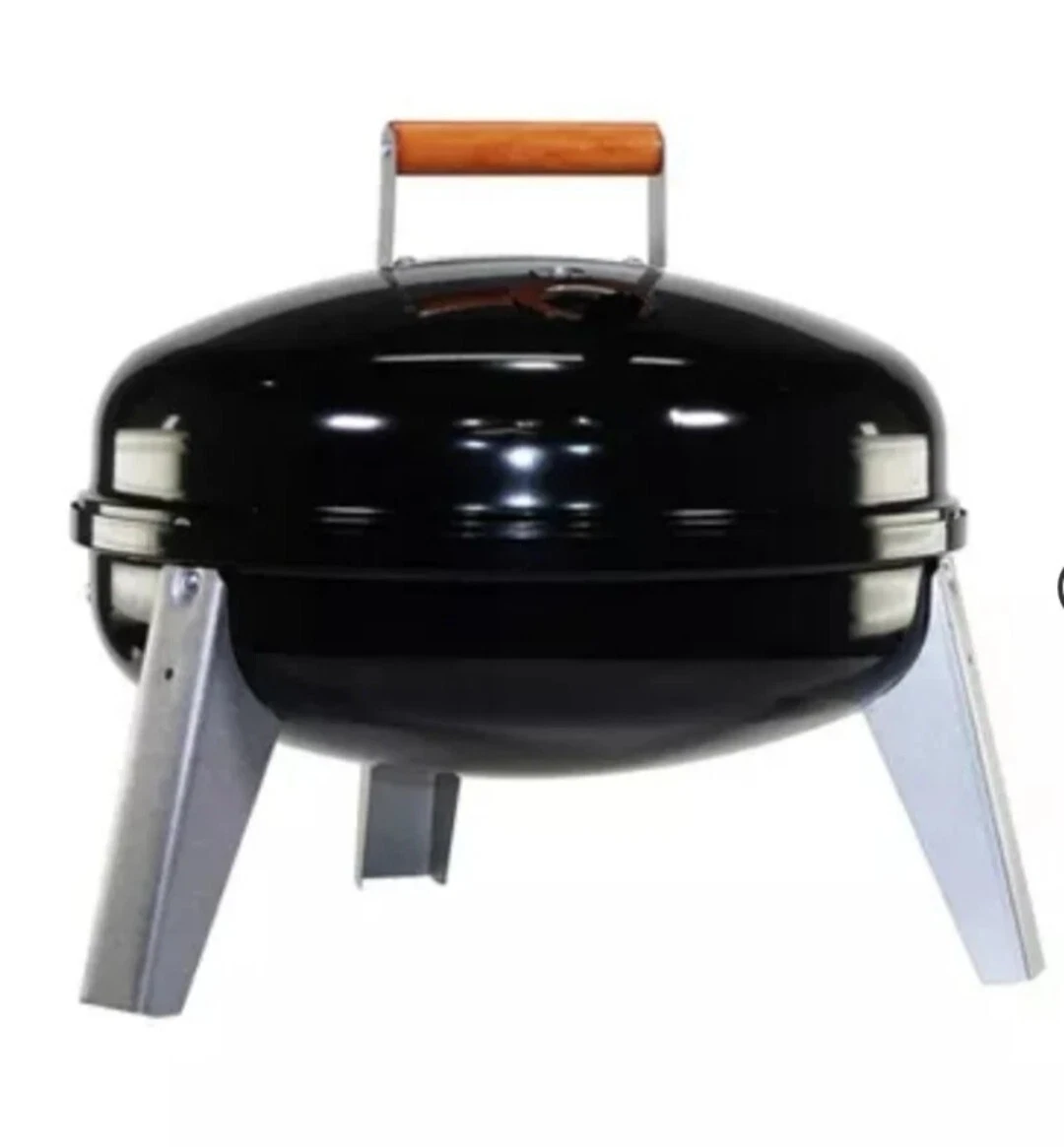 Americana 2010 Lock & Go Charcoal BBQ Grill - Black