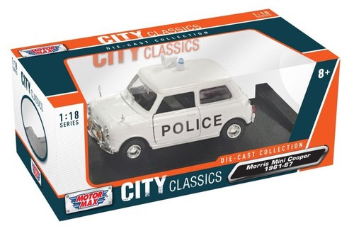 MORRIS MINI Cooper - 1961 - Police - MotorMax 1:18 - Imagen 5 de 6