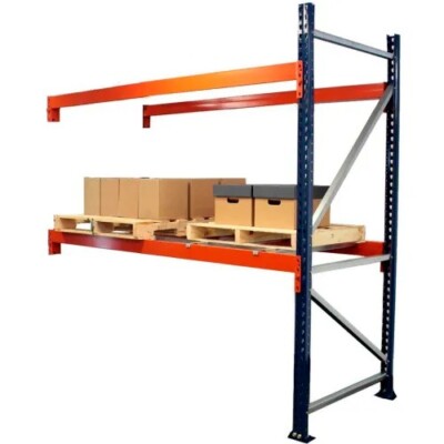 NEW! Teardrop Bolted Pallet Rack, Add-On, 108''W x 48''D x 96''H!!