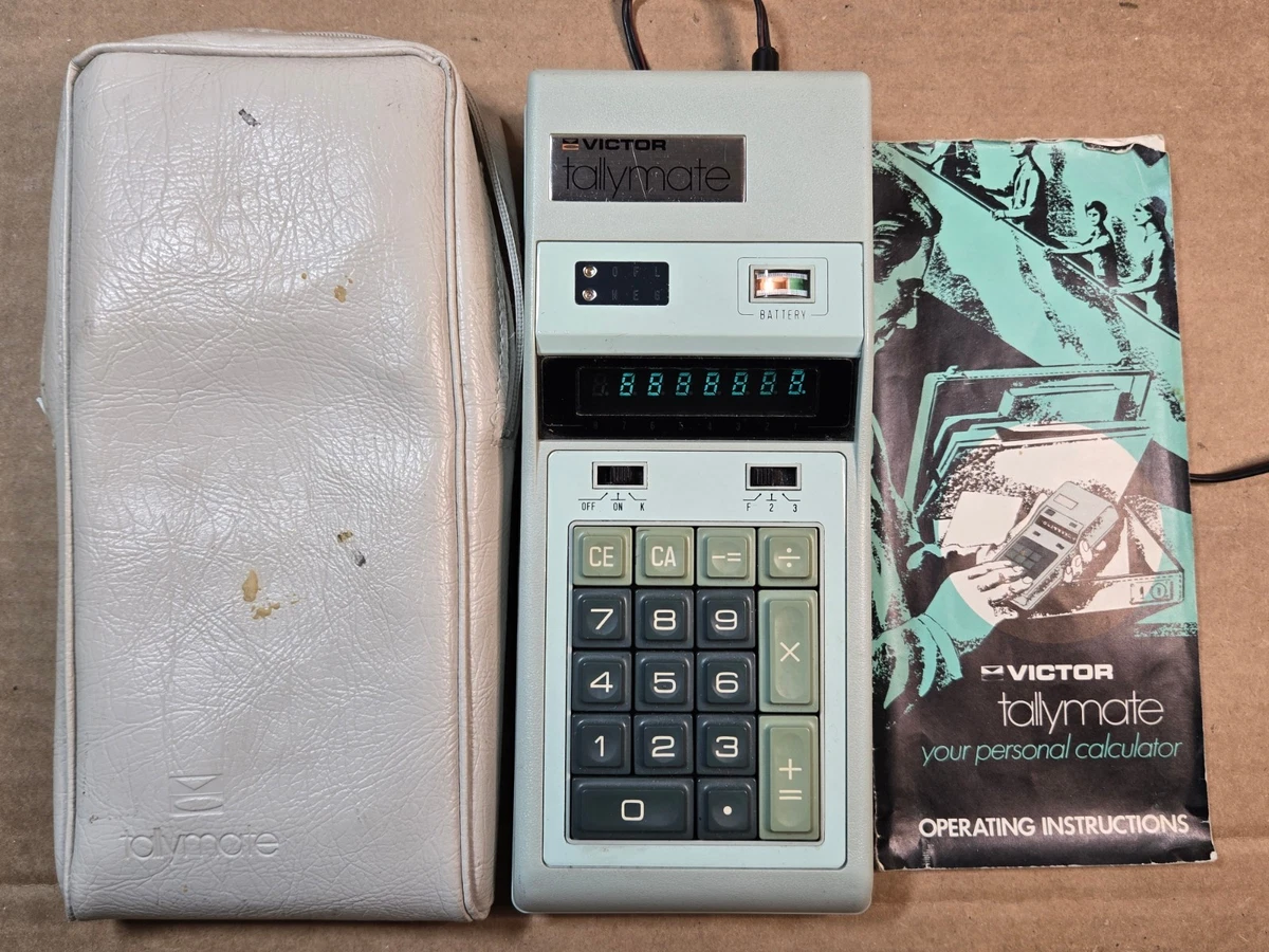 Victor 1560-6 Calculadora De Impresión De Cinta De Dos