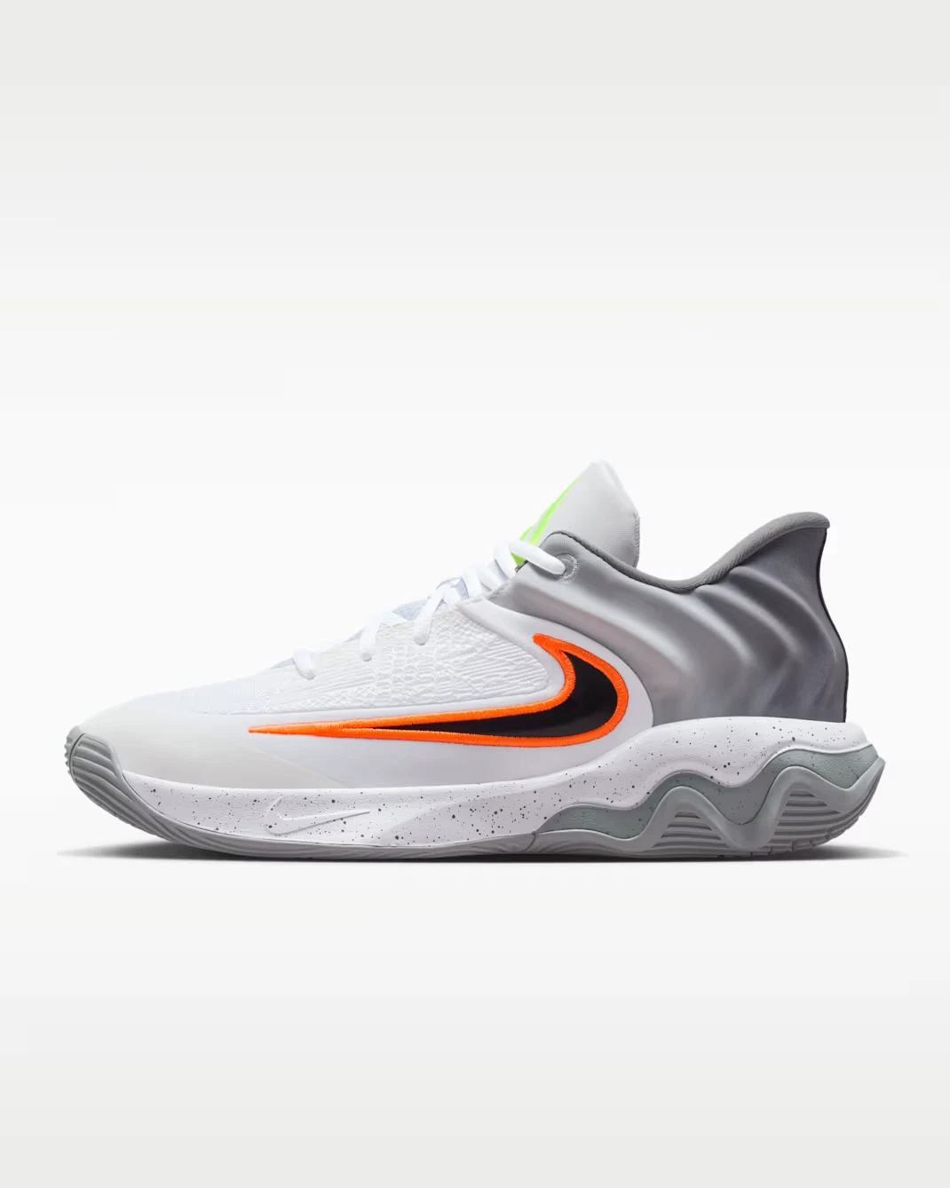 Nike Giannis Immortality 4 Basketball Shoes in White and Grey