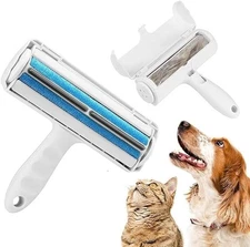 Reusable Dog Cat Pet Hair Remover Roller for Furniture Couch Carpet  Car Seat
