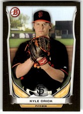 2014 Bowman Draft #TP-63 Kyle Crick Top Prospects Black San Francisco Giants