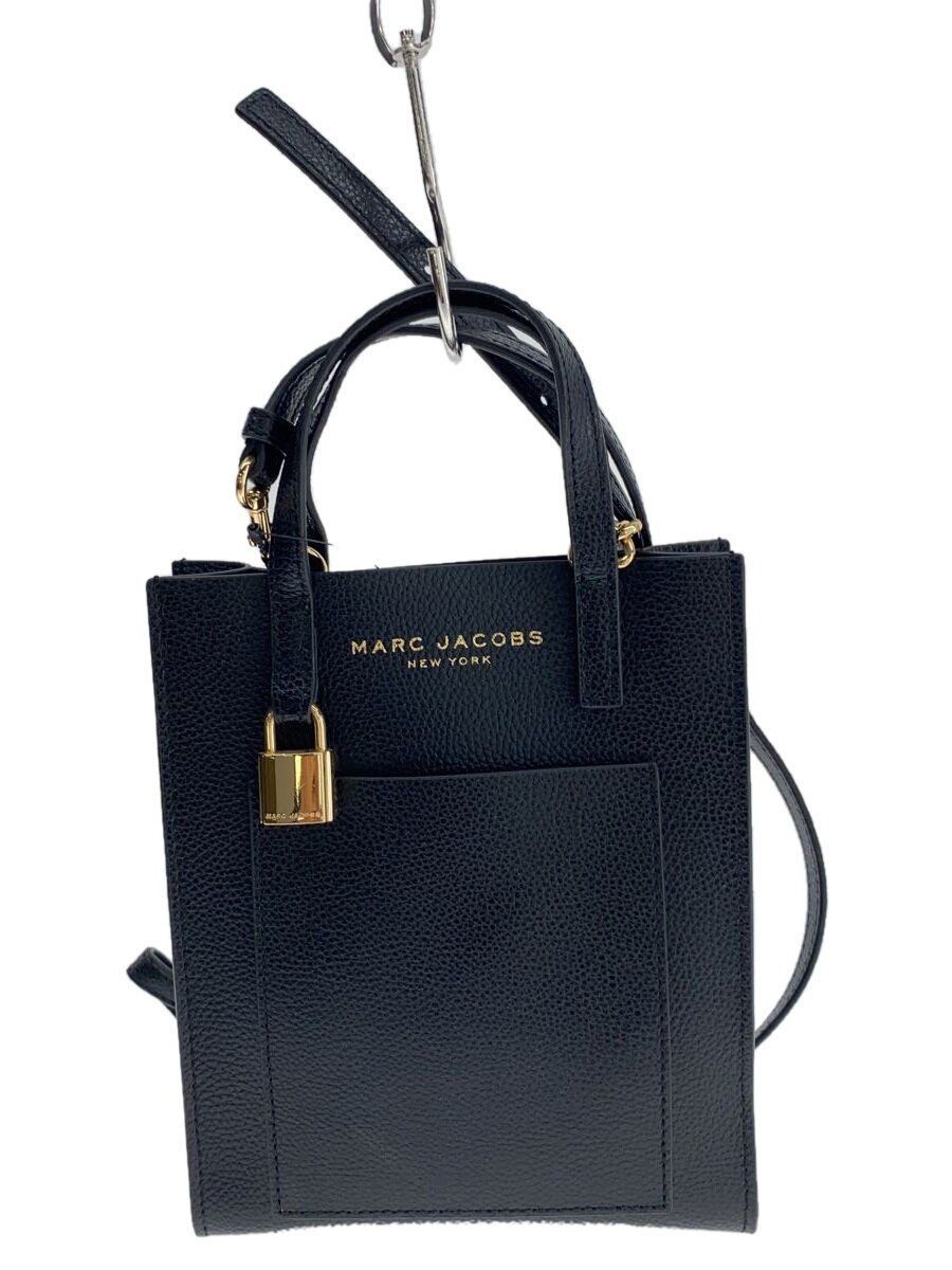 MARC JACOBS shoulder bag 2 way PVC Black Used
