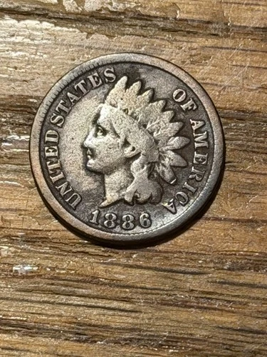 1886 Variety II Indian Head Cent